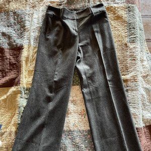 Ann Taylor Wide Flare Cuffed Trousers Size 4